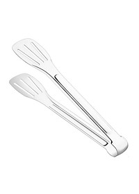 combo 2 kẹp gắp thức ăn dạng khía inox cao cấp- 24cm