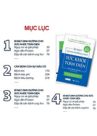 Bí mật dinh dưỡng cho sức khoẻ toàn diện (TB)
