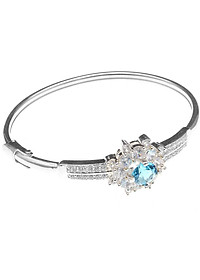 lắc tay kiềng bạc nữ ltu313 BẠC HIỂU MINH