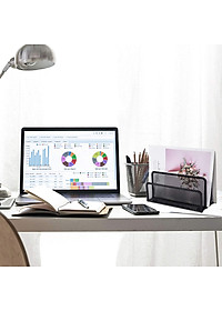 Khay kệ đựng tài liệu ĐỂ BÀN, giá đựng sách, kệ khay lưới 3 ngăn để hồ sơ giấy tờ  văn phòng học sinh sinh viên sách vở điện thoại truyện tranh Legaxi