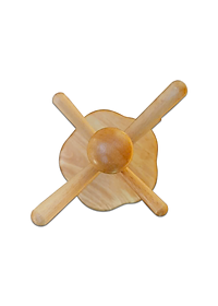 Cây/ Giá Treo Ly Gỗ Cao Su 6 móc tiện dụng, tiết kiệm không gian - Đồ Gỗ Nhà Bếp Thương Hiệu Trường Sơn