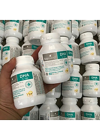 Viên dầu cá bổ sung DHA cho trẻ thông minh, mắt sáng tinh anh Bioisland DHA For Kids nhập khẩu Úc