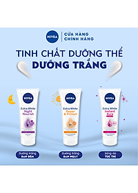 Serum Dưỡng Thể NIVEA Sáng Da Ban Đêm (180 ml) - 88367 (Bao bì thay đổi theo từng đợt nhập hàng)