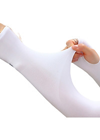 Găng tay chống nắng xỏ ngón, bao tay che nắng lái xe ô tô cho nam nữ đi phượt ngăn UV, phụ kiện xe hơi Tâm Luân