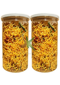 COMBO 3 HŨ KHÔ GÀ LÁ CHANH HIỆU SK FOOD MỖI HŨ 200G