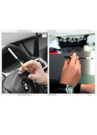 Tẩu Lọc Thuốc Chạm Rồng Nổi ZB-219, Mạ Vàng 24k