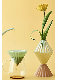 Phễu nhựa V60 01 Origami Dripper Air S Pour over