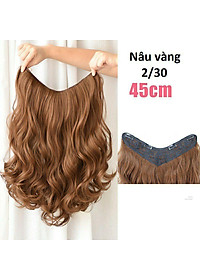 Kẹp tóc giả chữ V 45cm