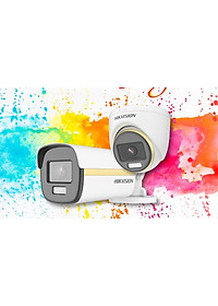 Camera HDTVI ColorVu Có Màu Ban Đêm 2MP HIKVISION DS-2CE12DF3T-F_Hàng Chính Hãng