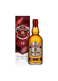 {Freeship 50K} Rượu Whisky Chivas Regal 12 (700ml) 39.7% - 40.3% - Kèm Hộp