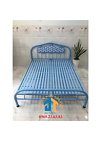 Giường sắt kích thước ngang từ 0,8M đến 1m8 dài 2M