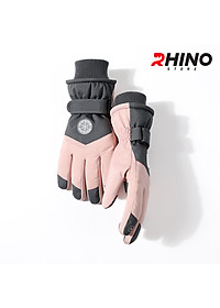 Găng tay, bao tay mùa đông lót lông cừu Rhino G701 giữ ấm, chống gió