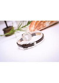 Đồng Hồ Nữ Julius Hàn Quốc JA-496C Dây Da Màu Nâu
