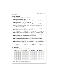 Bài Tập Tuần Toán 3 - Tập 1