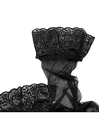 Quần tất nữ chất da dai qua đầu gối gợi cảm - Màu đen