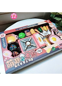 Đồ Chơi Nấu Ăn Cho Bé 16 Chi Tiết Happy Kitchen