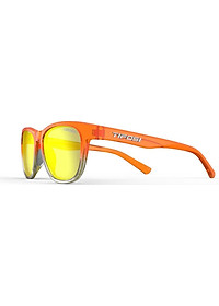 Kính mát thể thao Unisex Tifosi Swank - Gọng Orange Rush, Tròng Smoke Yellow