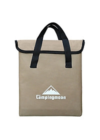 Đồ cắm trại kệ chắn gió bếp campingmoon campoutvn gọn nhẹ MS-1018 du lịch dã ngoại chắc chắn kiêm đỡ nồi chảo A084