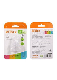 NÚM VÚ THAY THẾ BÌNH SỮA CỔ HẸP WESSER