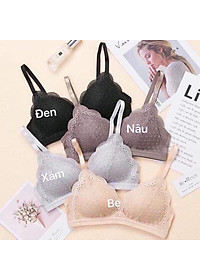 Áo lót ren mút mỏng. Áo ngực không gọng sexy