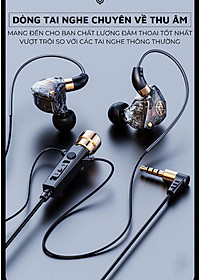 Tai nghe super bass kèm mic livestream RIBI KT02 - Thiết kế đeo vòng qua tai - Phù hợp nghe nhạc, chơi game, ghi âm, học online - Hàng chính hãng