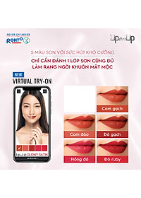 Son thỏi dưỡng môi trang điểm chất son satin Lip On Lip Glowy Satin 2.2g