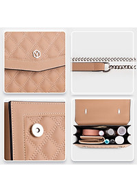 Túi Yuumy ( Thời trang nữ đi chơi nắp gập size 22 - Túi đeo chéo da Seasand YN140 )