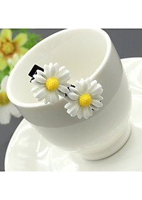 Combo 5 Dây Chun Cặp Tóc Hoa Cúc Nhiều Mẫu