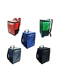 Balo Giữ Nhiệt 28 lít Đa Năng KhoNCC Hàng Chính Hãng - Chuyên Dùng Cho Các Shipper Giao Hàng Đồ Ăn Giữ Được Nhiệt Độ Lâu - KKT-7168-BLGHD (Nhiều màu)