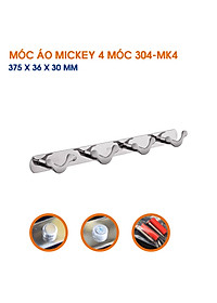 Móc áo mickey inox 304 TOVASHU nhiều loại