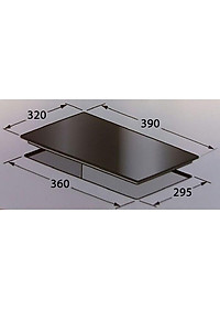 Bếp Hồng Ngoại Đơn Âm Cảm Ứng DOMINO KAFF KF-330C - Hàng Chính Hãng
