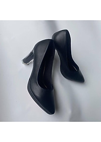 Giày cao gót nữ gót trụ lõi sơn 9cm FAROSA - C5 chất da mềm cực êm chân