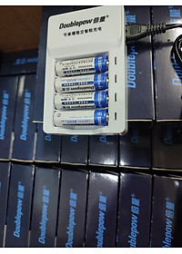 Bộ sạc tự ngắt K11 tặng kèm hộp 4 PIN SẠC AA 3000mAh