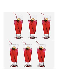 BỘ 6 CỐC THỦY TINH OCEAN TIARA FOOTED TUMBLER B7514 - 395ML