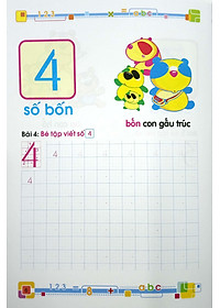 Tủ Sách Cho Bé Vào Lớp 1 - Bé Học Toán Dành Cho Học Sinh Mẫu Giáo Lớn