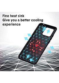Ốp lưng chống sốc vân kim loại cho Xiaomi Redmi 12C / Poco C55 / Redmi 11A hiệu Likgus (chuẩn quân đội, chống va đập, chống vân tay) - Hàng nhập khẩu