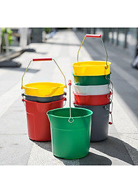 Xô nhựa tròn 10L TRUST nhiều màu