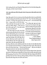 Sách Để Trẻ Tự Do Suy Nghĩ