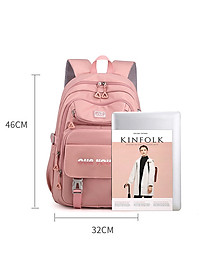 Balo thời trang phong cách Hàn Quốc dày dặn chống thấm nước dùng cho đi học, đi chơi - BEE GEE – BLTT1014