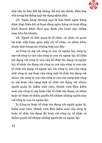 Luật các tổ chức tín dụng (bản in 2024)