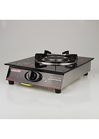 Bếp ga đơn hồng ngoại mặt kiếng cường lực KAMACHI, giao mẫu ngẫu nhiên-Hàng chính hãng