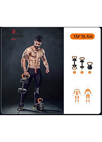Bộ Tạ Tay Đa Năng Điều Chỉnh 30Kg Composite  6 Trong 1 FED-130220 Cao Cấp Đại Nam Sport