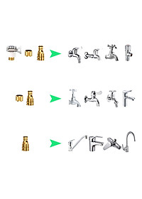 Vòi xịt nước inox tăng áp mạnh để rửa xe, phun nước tưới cây, vệ sinh sân vườn nhà cửa