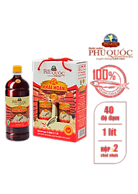 Nước mắm Khải Hoàn Phú Quốc 40 độ đam 1000ml cặp 2 chai