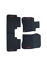 Thảm Lót Sàn Cao Su Không Mùi Dành Cho Ô Tô HONDA CRV 2018-2019