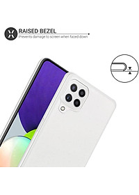 Ốp lưng silicon dẻo trong suốt mỏng 0.6mm cho Samsung Galaxy A22 4G / M22 / M32 hiệu Ultra Thin độ trong tuyệt đối chống trầy xước - Hàng nhập khẩu