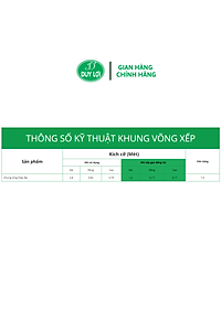 KHUNG VÕNG XẾP DUY LỢI THÉP -  CỠ ĐẠI (KHÔNG BAO GỒM VÕNG LƯỚI) - TẶNG 10 MÓC ÁO KÉP NHỰA CAO CẤP DUY LỢI