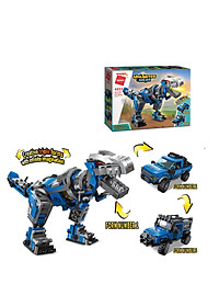 Đồ chơi  lắp ghép, xếp hình Qman 4803: Khủng long biến hình