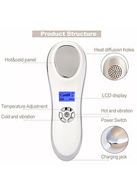 Máy điện di tinh chất đẩy dưỡng chất D127 ( đi kèm 1 bút massage mắt )