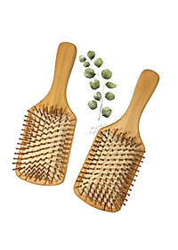 Lược chải tóc Coral gỡ rối massage da đầu ngăn ngừa gãy rụng giúp tóc khoẻ đẹp